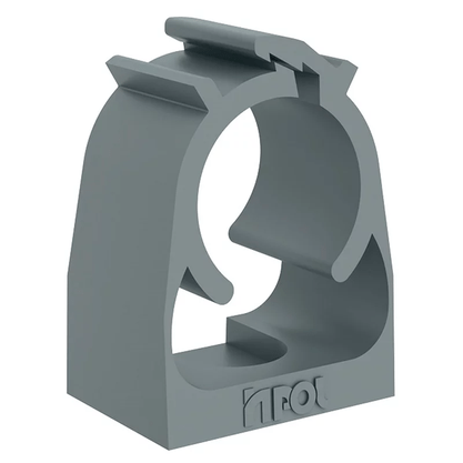 Abraçadeira para Eletroduto PVC 1” para Eletroduto Cinza 32 Inpol