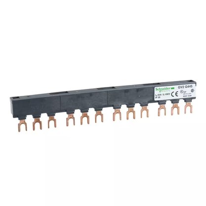 Barramento Pente Tesys Deca 3P 4 Derivações 45mm 63A GV2G445 Schneider