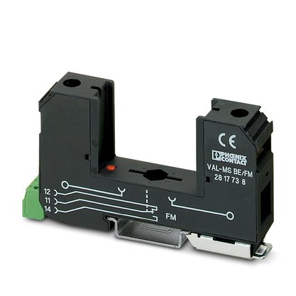 Base para Protetor DPS Tipo 2 VAL-MS BE/FM 2817738 Phoenix Contact
