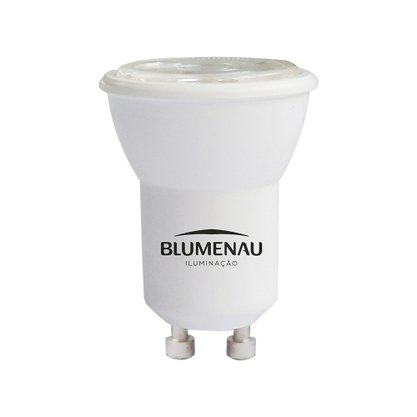 Lâmpada LED 3,5W 4.000K Bivolt GU10 3 LEDS Dicroica Blumenau