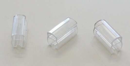 Luva Transparente Unimark para Fios 1,5 a 2,5mm² Comprimento 12mm SLM2/12 Elesys