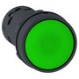 Botão Monobloco 22mm Plástico Verde 1NA XB7NA31 Schneider