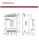 Disjuntor Tripolar Caixa Moldada 450A 50ka CM1-630L Sibratec 
