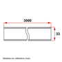 Eletroduto PVC 1” 3m sem Rosca Cinza 03 Inpol