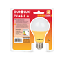 Lâmpada Superled Ouro 60 Colors 7w Bivolt Amarelo 05456 Ourolux