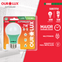 Lâmpada Superled Ouro 60 Colors 7w Bivolt Verde 05454 Ourolux