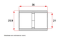 Luva PVC 1/2” sem Rosca Branco 84 Inpol