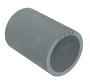 Luva PVC 1” sem Rosca Cinza 35 Inpol