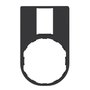 Porta Etiqueta 30x50mm Plástica para Etiqueta 18x27mm ZBZ33 Schneider